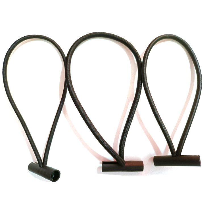 Elastisches Spanngummi mit T-Verschluss "Flexy T" für Plane, Banner (Set mit 10 Stck.)